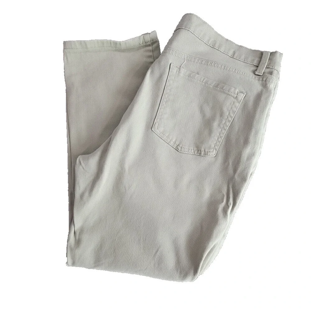 Gloria Vanderbilt Jeans Women's Size 16 Light Wash Olive Amanda Straight Stretch